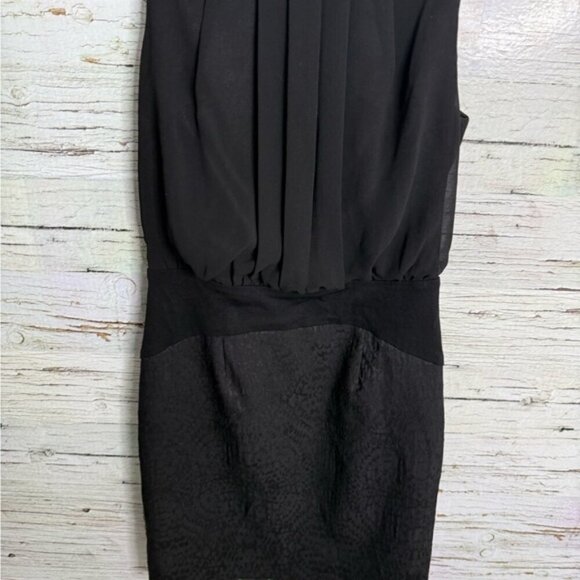 Bebe Black Sleeveless Sheath Mini Dress size 2 - Picture 2 of 7